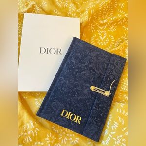 Brand new in box! Christian Dior Carnet Navy Blue Notebook Limited Edition